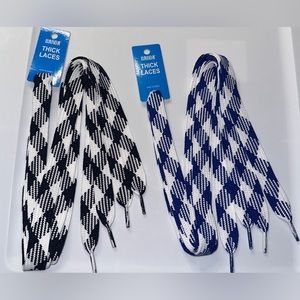 Thick Shoe Laces Bundle Of 2
